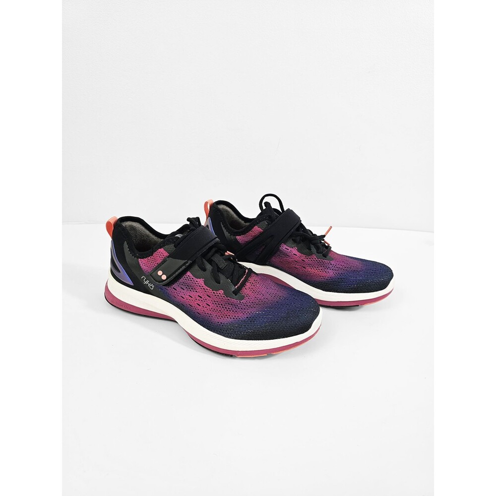 Ryka Size 7.5 Dauntless XT Cross Trainer Women's Sneaker Purple Pink Black
